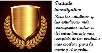 Escudo de oro que identifica a los Tratados investigativos sobre textos y grandes temas de la Biblia presentados en editoriallapaz.org.