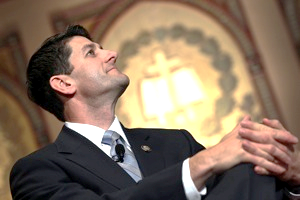 Paul Ryan, candidato republicano para la vicepresidencia de Estados Unidos de América, es miembro activo de la Iglesia Católica Romana.