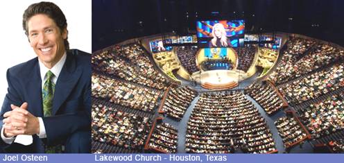 Fotografías de Joel Austin y la Iglesia Lakewood de Houston, Texas