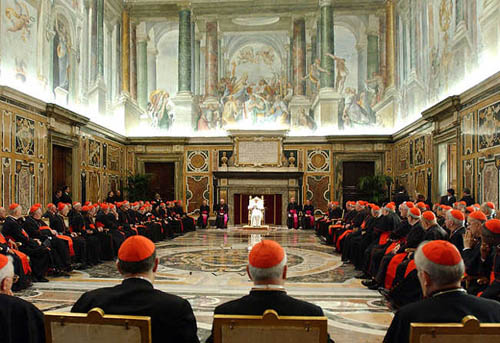 La junta de directores del Banco del Vaticano, de la Iglesia Católica Romana.