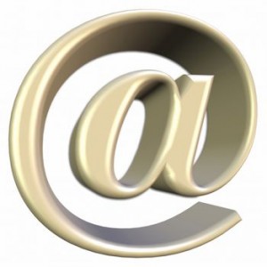 This symbol for e-mails illustrates the Shappley Report for December, 2014.