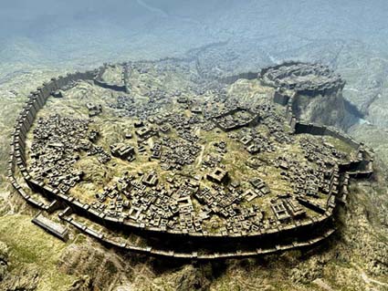 Ruinas de Hattusa, capital del gran Imperio Hitita.