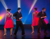 Fotografía de miembros de de la Academia de Baile Expresiones de Gozo.