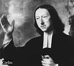 Una representación artística del reformador inglés Juan Wesley.